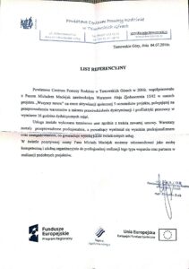 2016 Referencje PCPR