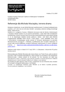 2019 Referencje Kurdynbanek